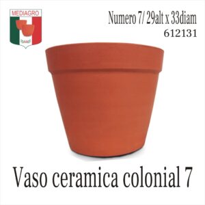 VASO CERAMICA COLONIAL GR 7