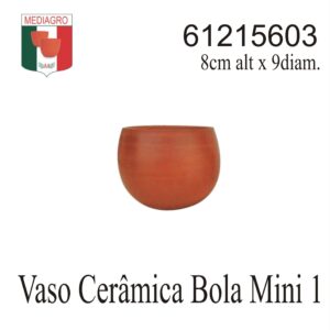 VASO CERAMICA BOLA MINI 1