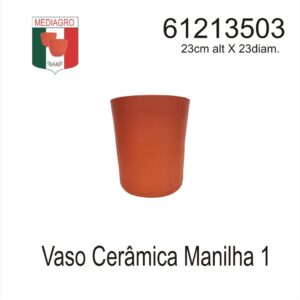 VASO CERAMICA MANILHA 1