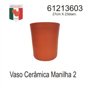 VASO CERAMICA MANILHA 2