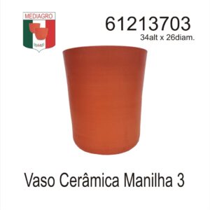 VASO CERAMICA MANILHA 3