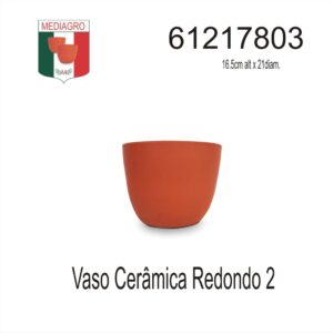 VASO CERAMICA REDONDO 2