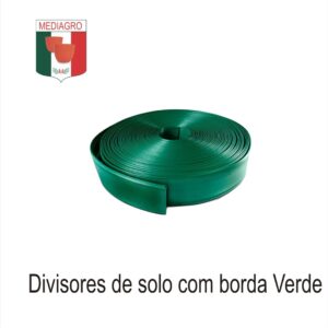 DIVISORES DE SOLO COM BORDA VERDE
