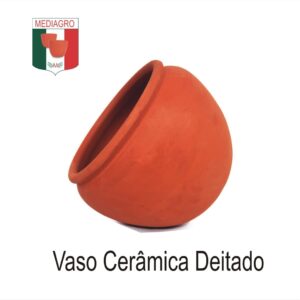 VASO CERÂMICA DEITADO