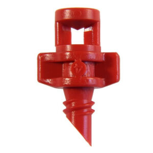 MICROASPERSOR SINGLE PIECE JETS 360º VERMELHO 1,9MM