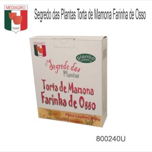 TORTA DE MAMONA E FARINHA DE OSSO 600G - O SEGREDO DAS PLANTAS
